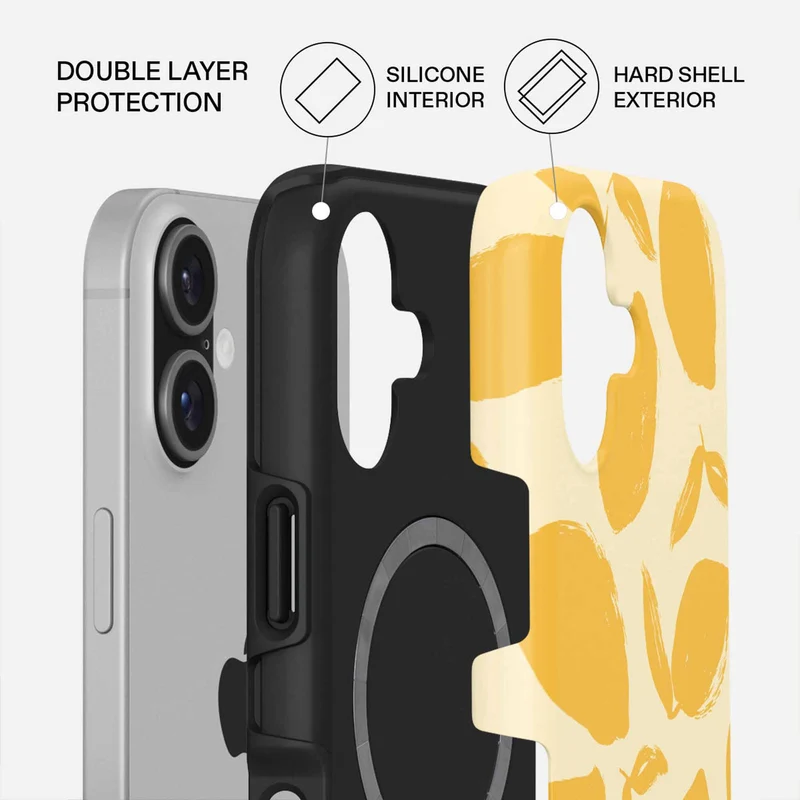 Burga Lemon Tart - Apple iPhone 17 Tough MagSafe Skyddsskal - 4142229