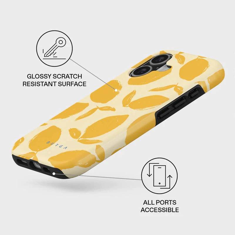 Burga Lemon Tart - Apple iPhone 17 Tough MagSafe Skyddsskal - 4142229