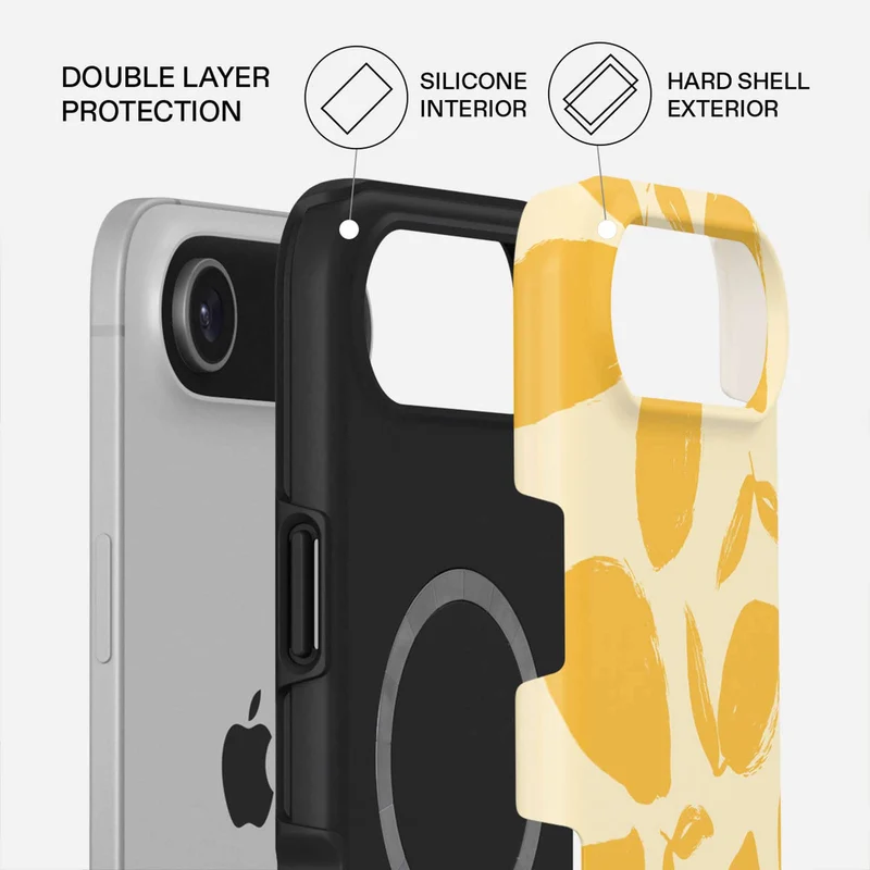 Burga Lemon Tart - Apple iPhone Air Tough MagSafe Skyddsskal - 4142235