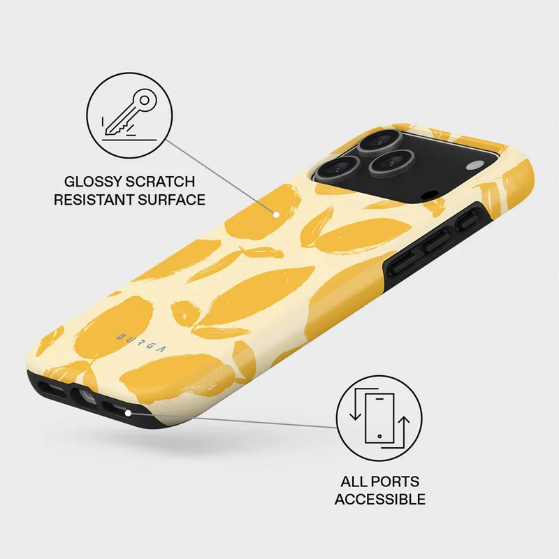 Burga Lemon Tart - Apple iPhone 17 Pro Max Tough MagSafe Skyddsskal - 4142245