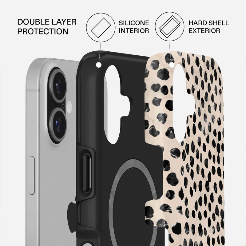 Burga Almond Latte - Apple iPhone 17 Tough MagSafe Skyddsskal - 4142647