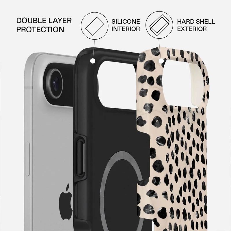 Burga Almond Latte - Apple iPhone Air Tough MagSafe Skyddsskal - 4142653