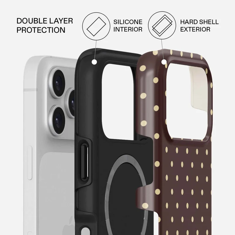 Burga Sorry Busy - Apple iPhone 17 Pro Tough MagSafe Skyddsskal - 4143317