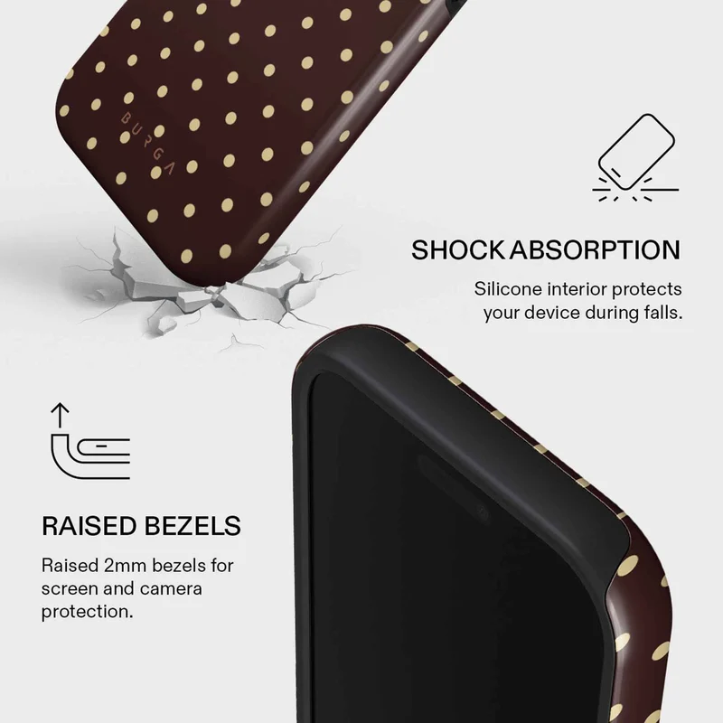 Burga Sorry Busy - Apple iPhone 17 Pro Tough MagSafe Skyddsskal - 4143317