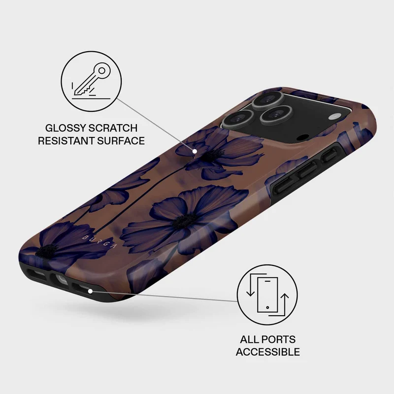 Burga Velvet Night - Apple iPhone 17 Pro Tough MagSafe Skyddsskal - 4143449