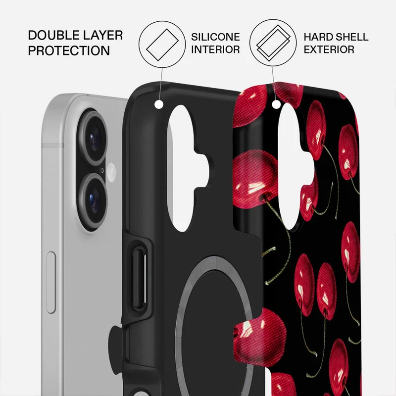 Burga Cherrybomb - Apple iPhone 17 Tough MagSafe Skyddsskal - 4143461