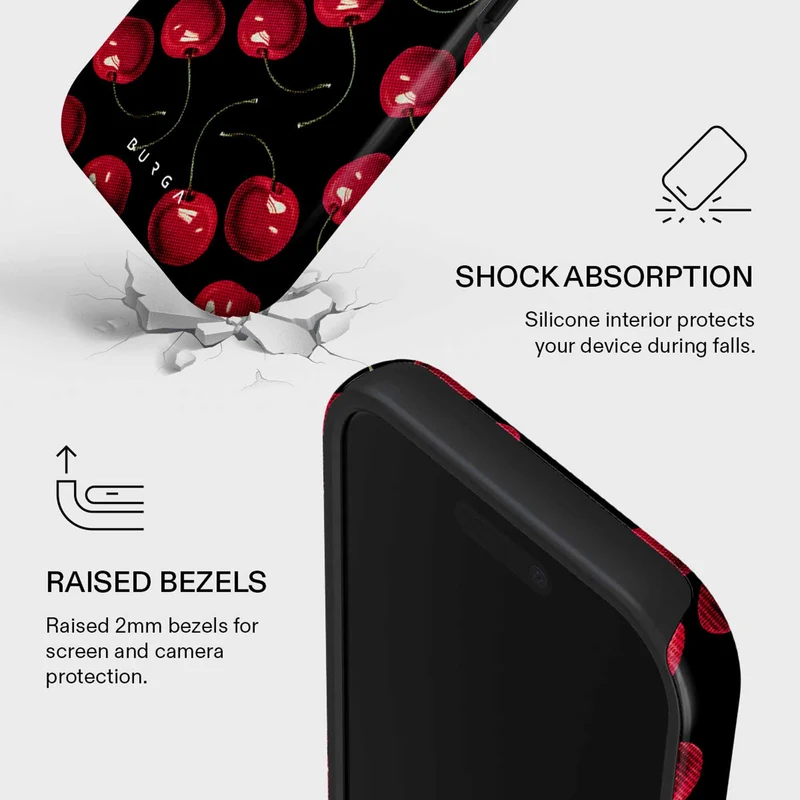 Burga Cherrybomb - Apple iPhone 17 Tough MagSafe Skyddsskal - 4143461