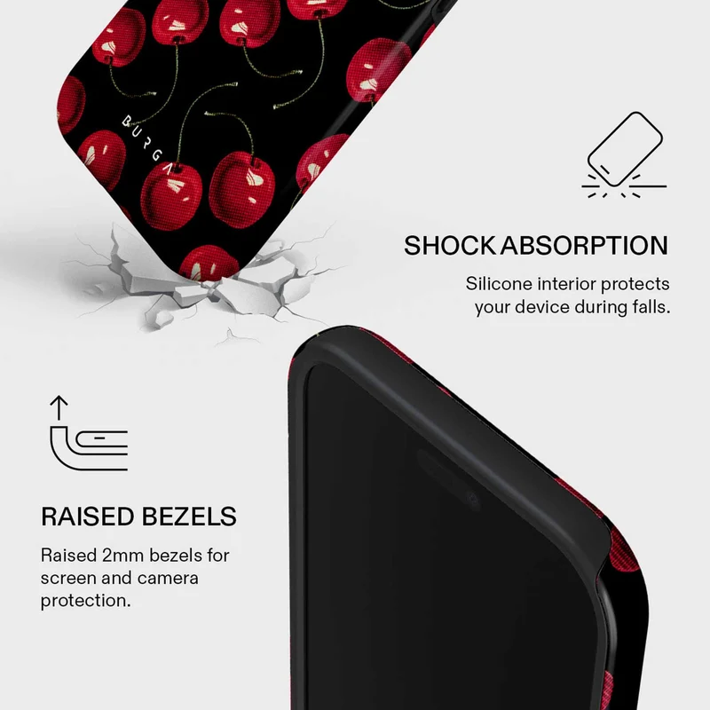 Burga Cherrybomb - Apple iPhone Air Tough MagSafe Skyddsskal - 4143467