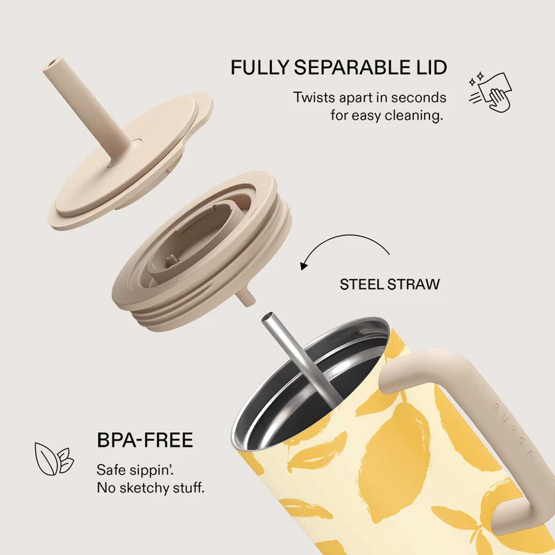 Burga Lemon Tart - Läckagesäker Termosmugg 1.2L - 4152825