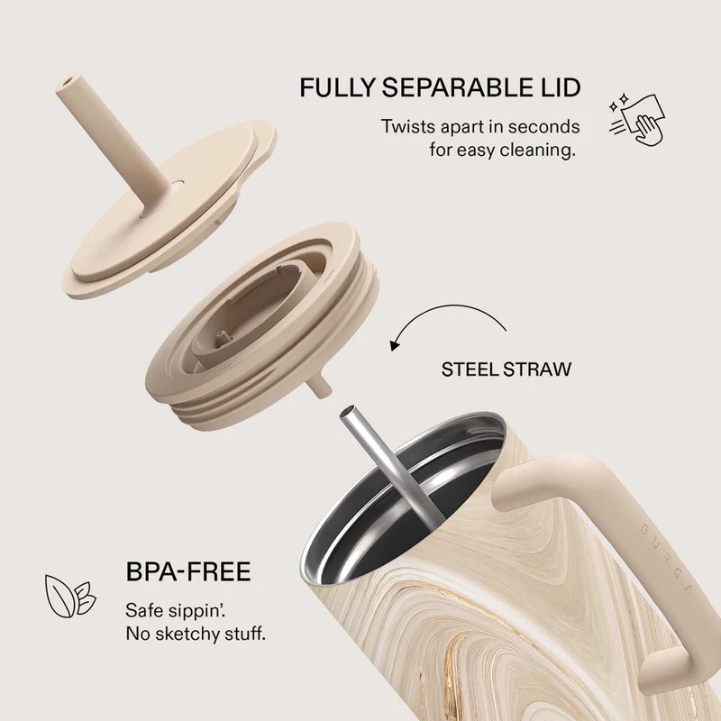 Burga Full Glam - Läckagesäker Termosmugg 1.2L - 4152872