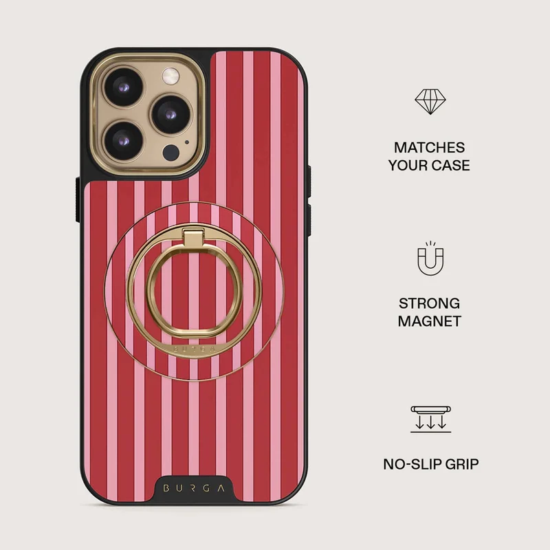 Burga Strawberry Jam - MagSafe Ringhållare Guld - 4153251