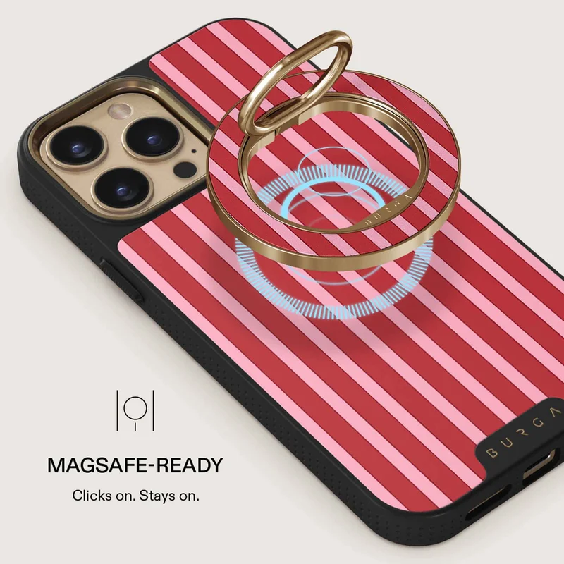 Burga Strawberry Jam - MagSafe Ringhållare Guld - 4153251