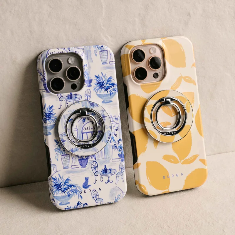 Burga Lemon Tart - Magnetisk Ringhållare Guld - 4153253