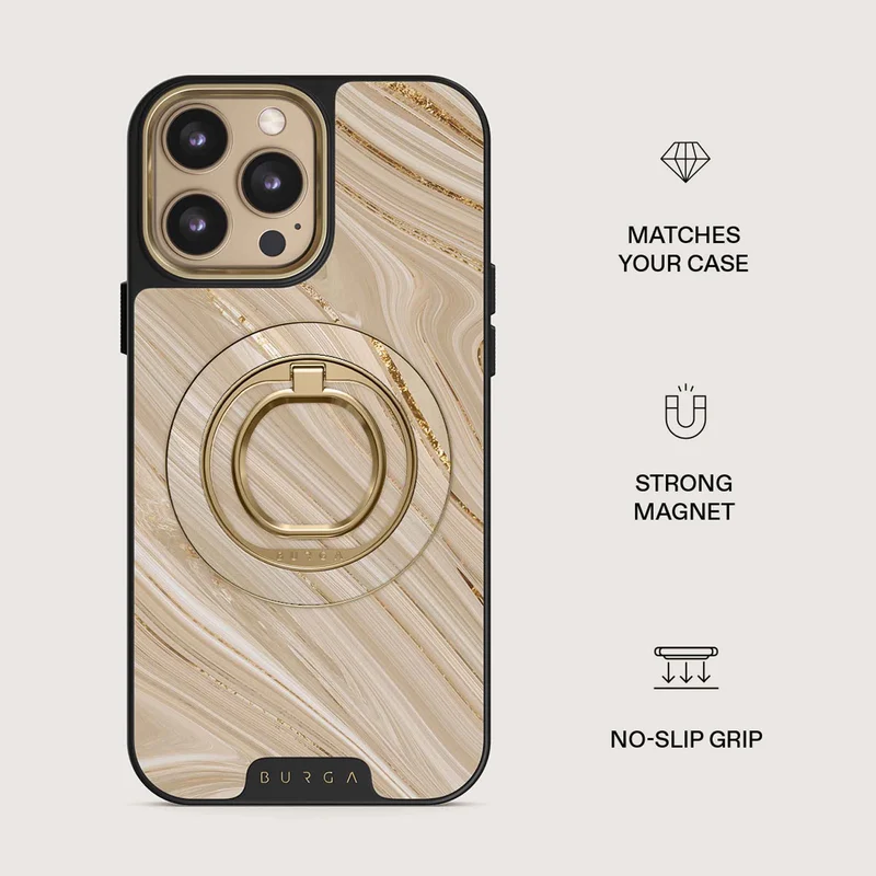 Burga Full Glam - Magnetisk Ringhållare Guld - 4153337