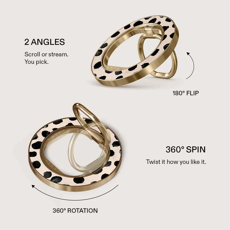 Burga Almond Latte - Magnetisk Ringhållare Guld - 4153357