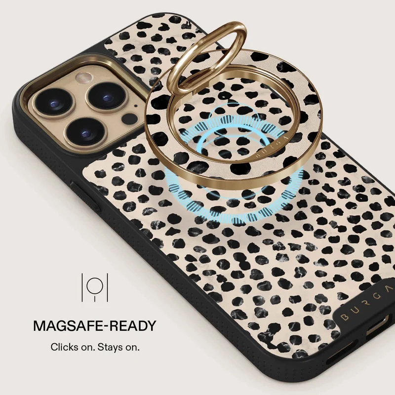 Burga Almond Latte - Magnetisk Ringhållare Guld - 4153357