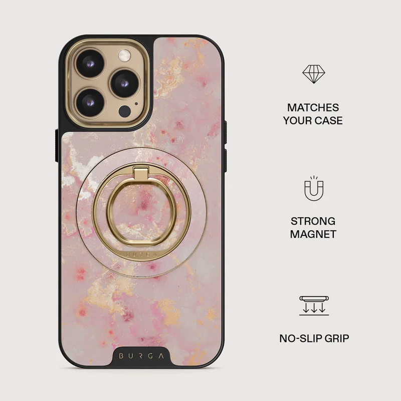 Burga Golden Coral - Magnetisk Ringhållare Guld - 4153461