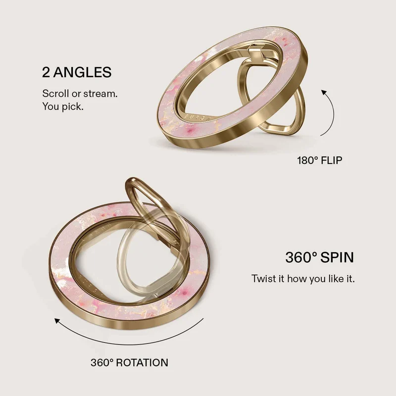 Burga Golden Coral - Magnetisk Ringhållare Guld - 4153461