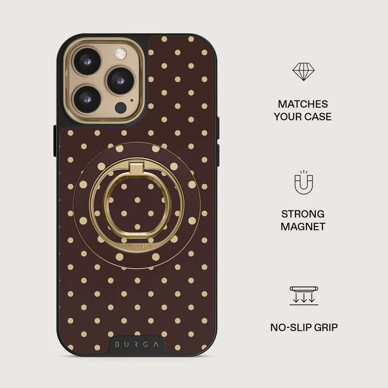 Burga Sorry Busy - Magnetisk Ringhållare Guld - 4153535