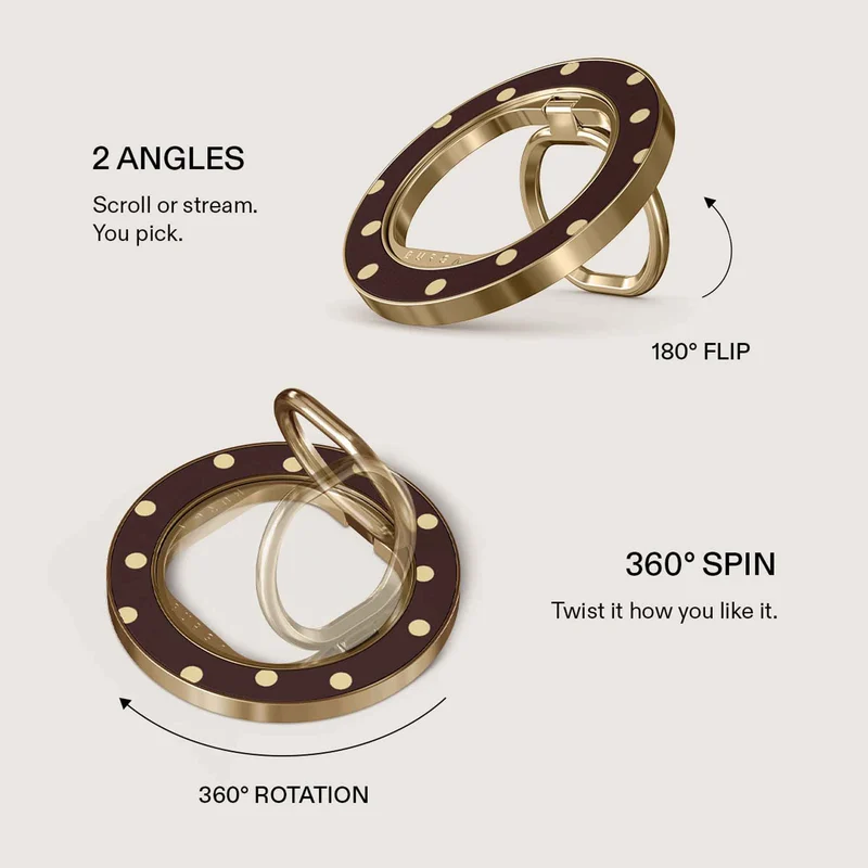 Burga Sorry Busy - Magnetisk Ringhållare Guld - 4153535