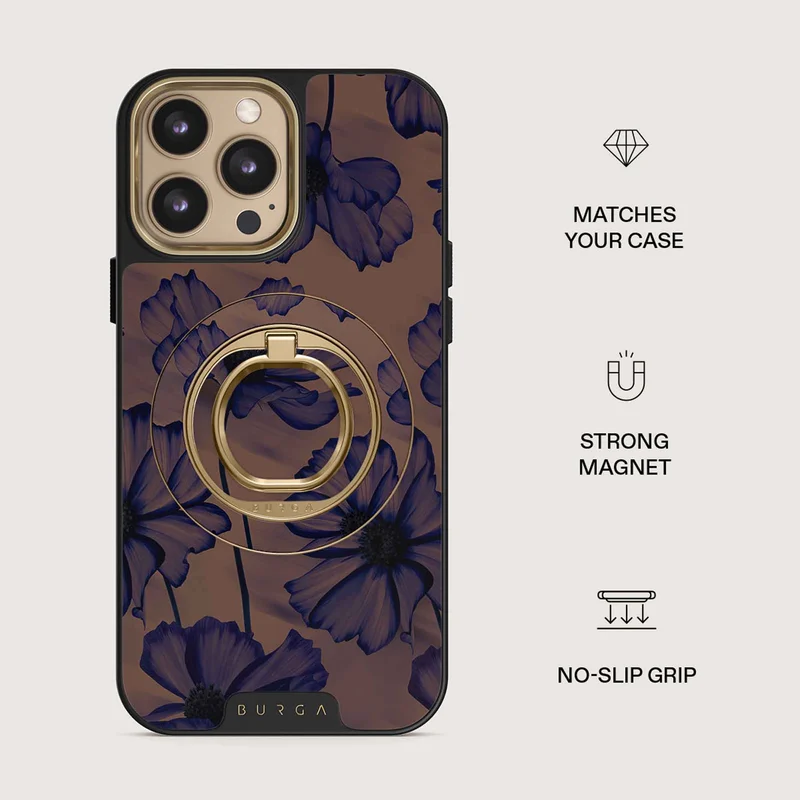 Burga Velvet Night - Magnetisk Ringhållare Guld - 4153549