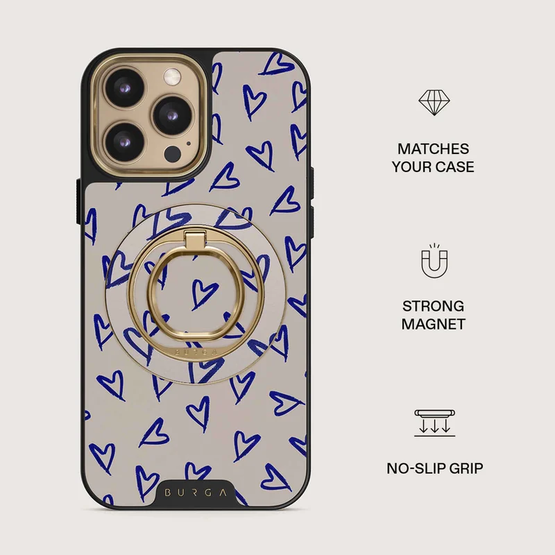 Burga Love Me Right - Magnetisk Ringhållare Guld - 4153695