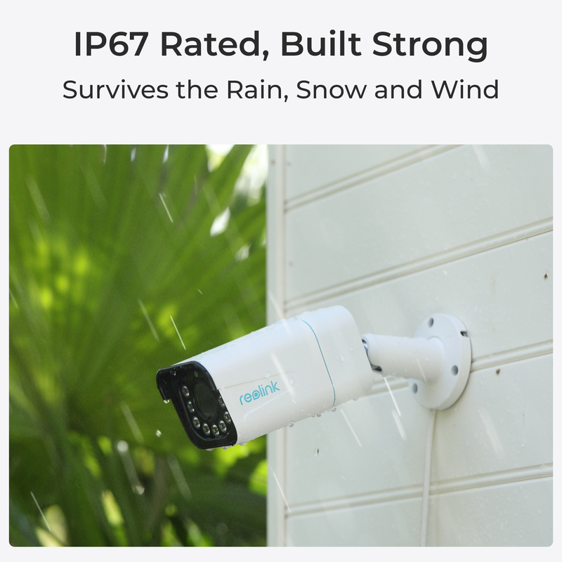 Reolink P430 (RLC-811A) 4K utomhuskamera PoE vit - 5398337