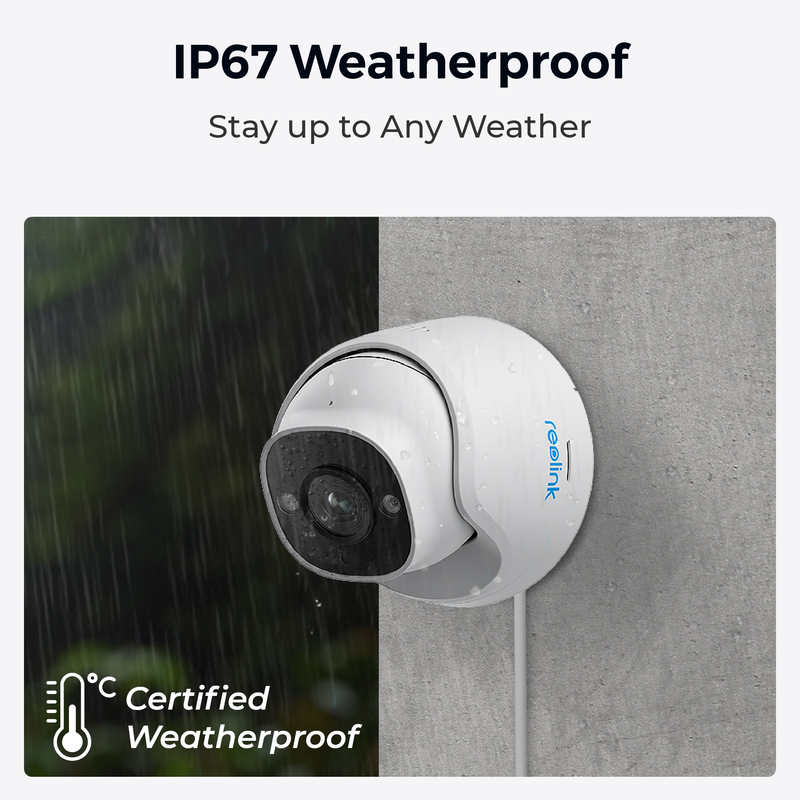 Reolink P324 RLC-520A PoE IP-kamera för utomhusbruk Vit - 5398374