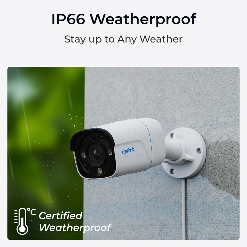 Reolink P330 (RLC-810A) 4K UHD PoE-kamera för utomhusbruk 256 GB Vit - 5398375