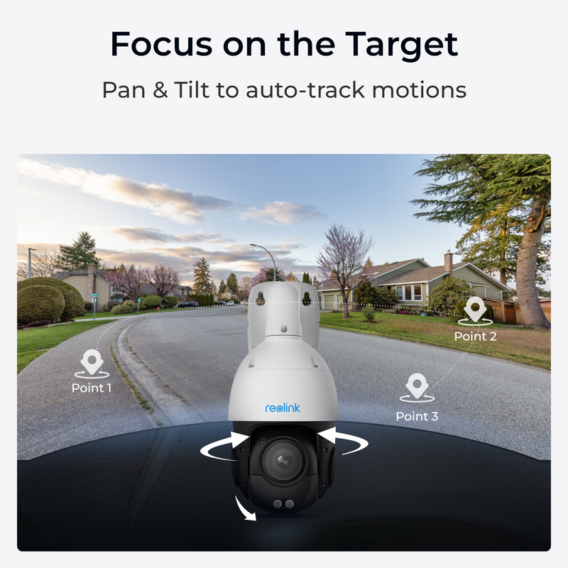 Reolink P850 (RLC-823S2) 4K PoE-kamera 360° vit - 5398424