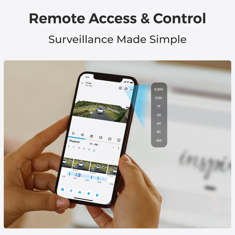 Reolink Duo 3 PoE Utomhuskamera Super HD Vit - 5398428