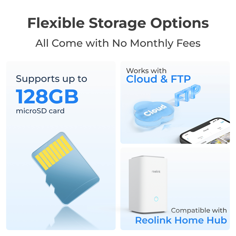 Reolink Argus PT Ultra (B440) 4K utomhuskamera med batteri och Wi-Fi PT vit - 5398633