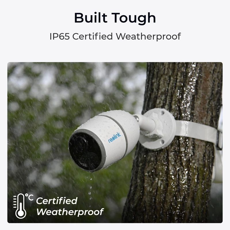 Reolink Go Plus (G330) Batterikamera för utomhusbruk 4G LTE Vit - 5398911