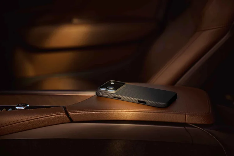 Pitaka Summa MagSafe Fodral Apple iPhone 17 Pro Svart/Grå - 5436747