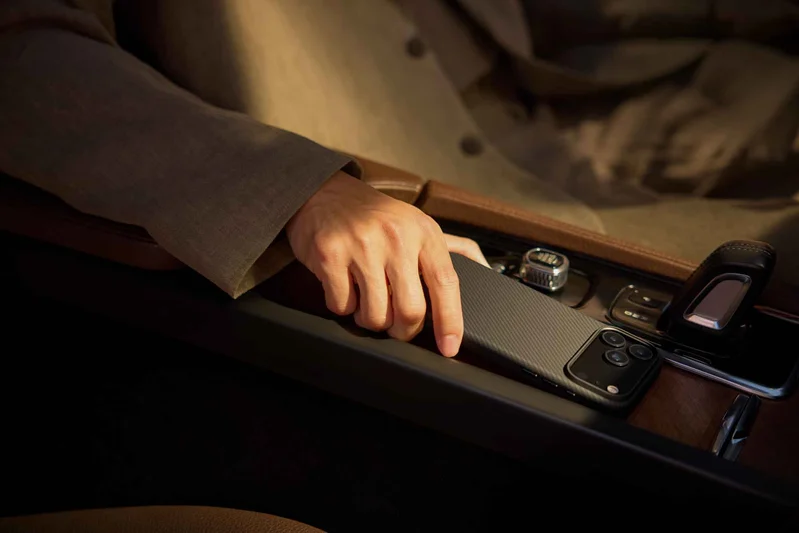 Pitaka Summa MagSafe Fodral Apple iPhone 17 Pro Max Svart/Grå - 5436752