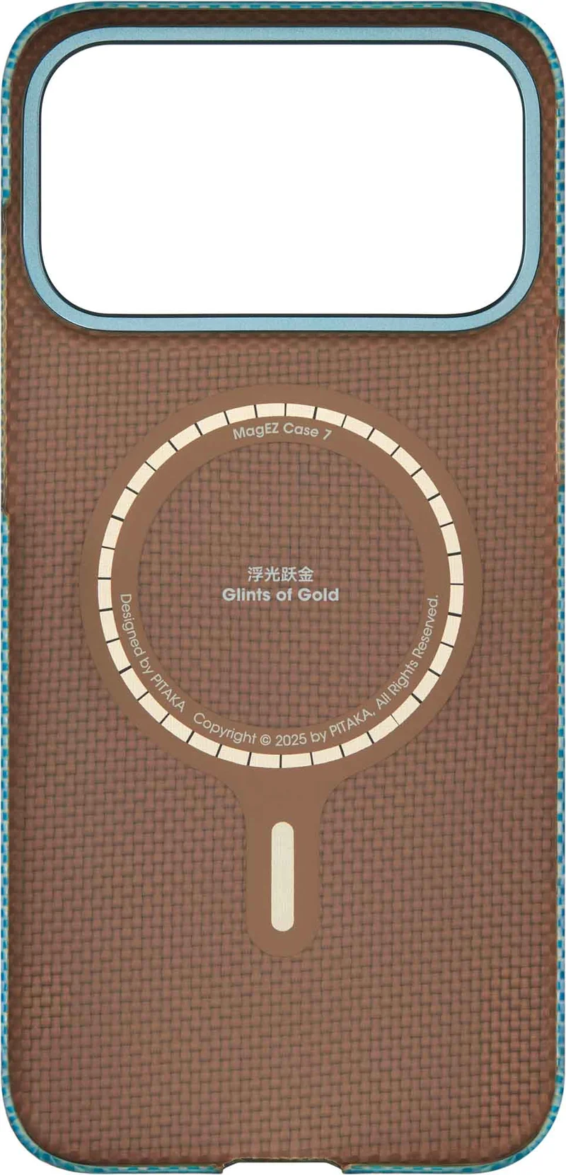 Pitaka Edge MagSafe Fodral iPhone Air Lucid Blue - 5436804