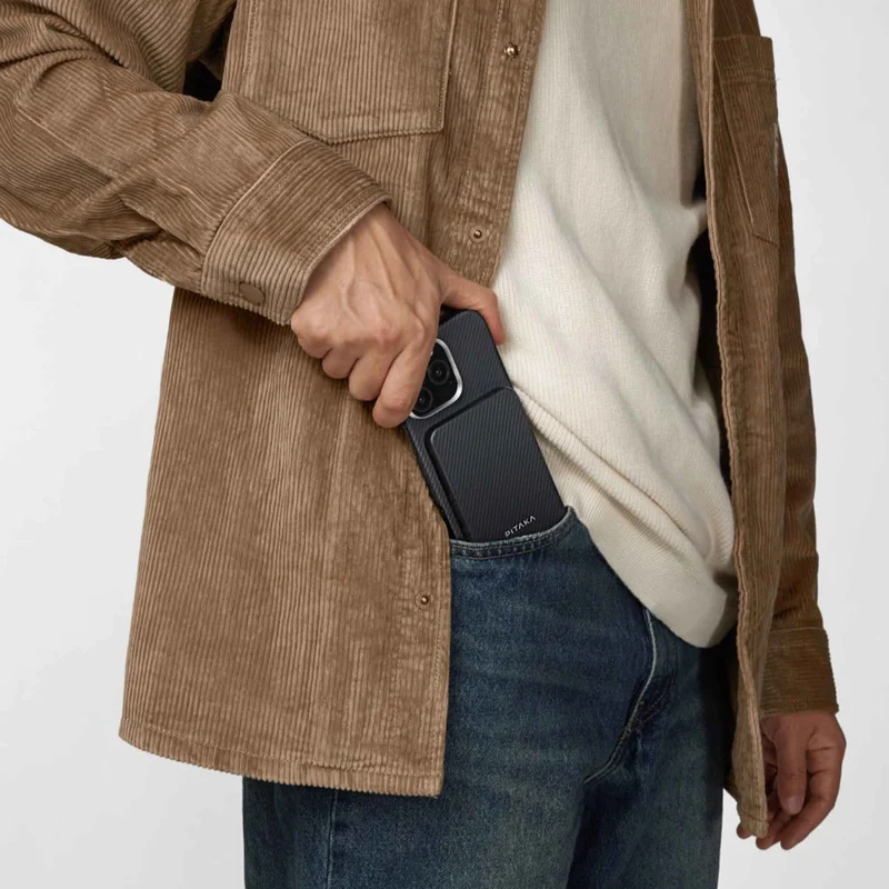 Pitaka MagSafe Qi2 Powerbank 5.000mAh Svart/Grå - 5541761