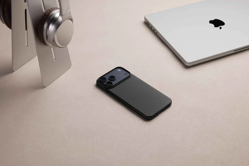 Pitaka Edge MagSafe Fodral iPhone 17 Pro Max Svart/Grå - 5541814