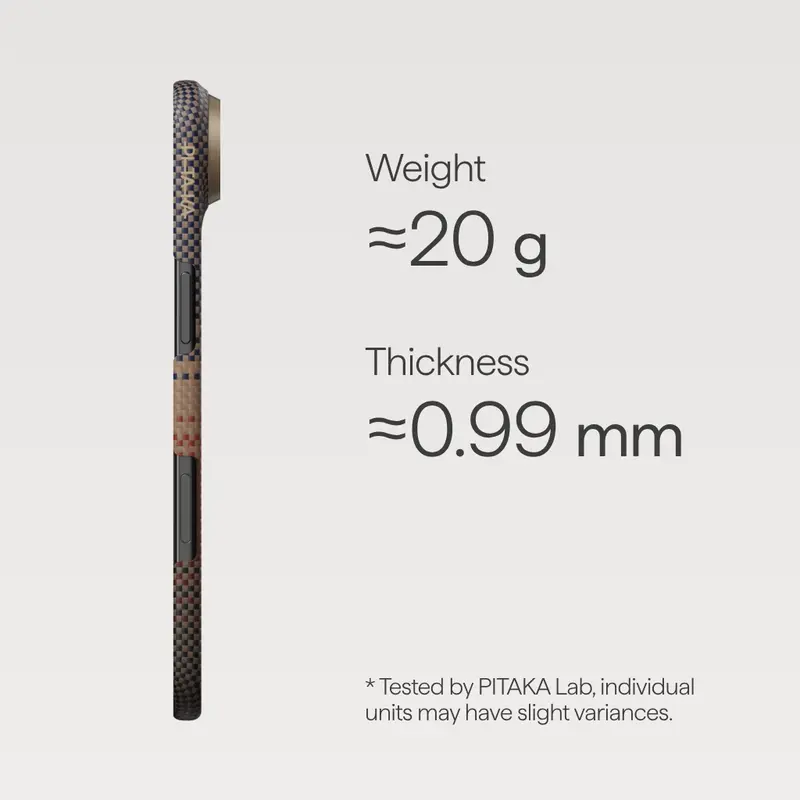 Pitaka Edge MagSafe Fodral iPhone Air Sunset - 5541816