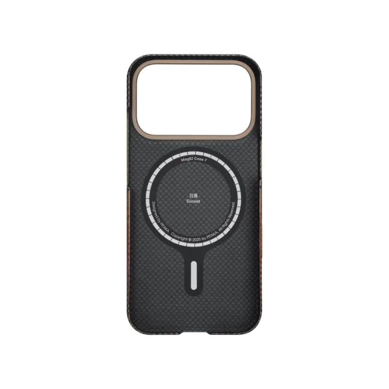 Pitaka Edge MagSafe Fodral iPhone 17 Pro Sunset - 5541817