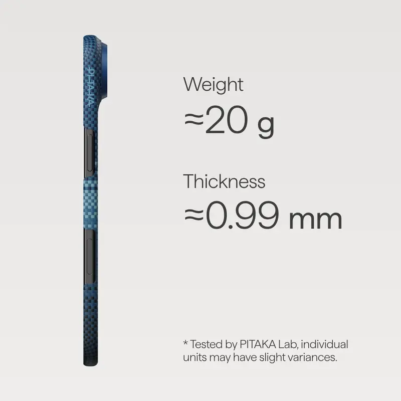 Pitaka Edge MagSafe Fodral iPhone Air Moonrise - 5541820