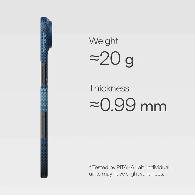 Pitaka Edge MagSafe Fodral iPhone 17 Pro Max Moonrise - 5541822