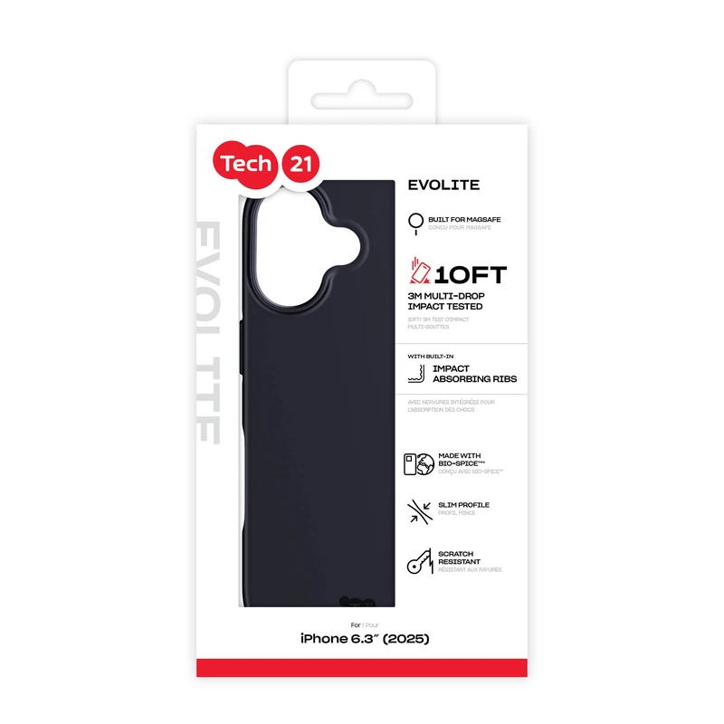 Tech21 Evo Lite MagSafe Apple iPhone 17 Svart - 5960708