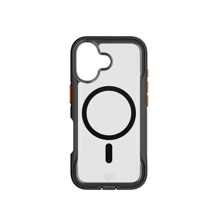 Tech21 Evo Pro MagSafe med handlina Apple iPhone 17 Transparent/Svart - 5960711