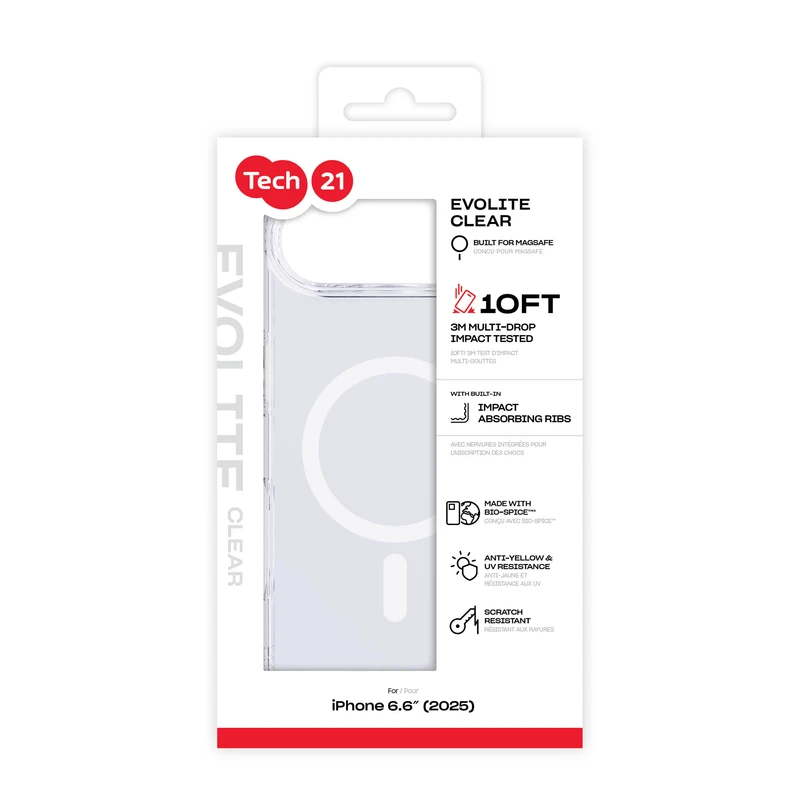 Tech21 Evo Lite MagSafe Apple iPhone Air Transparent - 5960719