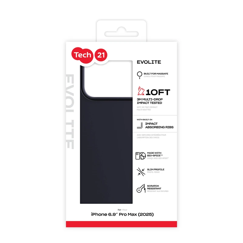 Tech21 Evo Lite MagSafe Apple iPhone 17 Pro Max Svart - 5960742