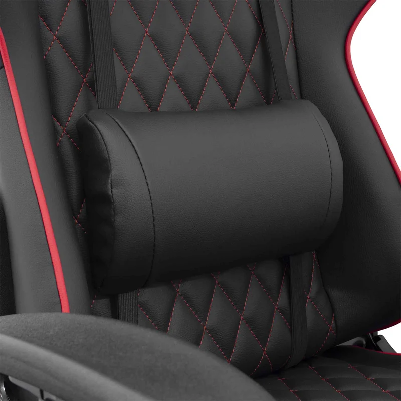 White Shark RACER TWO Spelstol 120kg Svart/Röd - 7326646