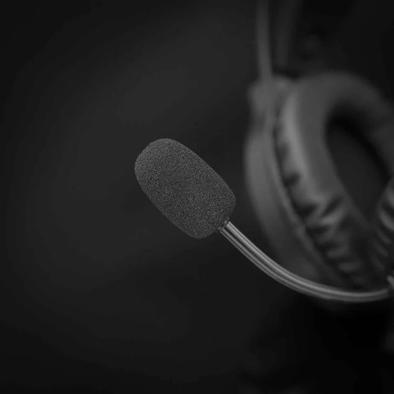 White Shark WOLF On-Ear Spelheadset Svart - 7326739