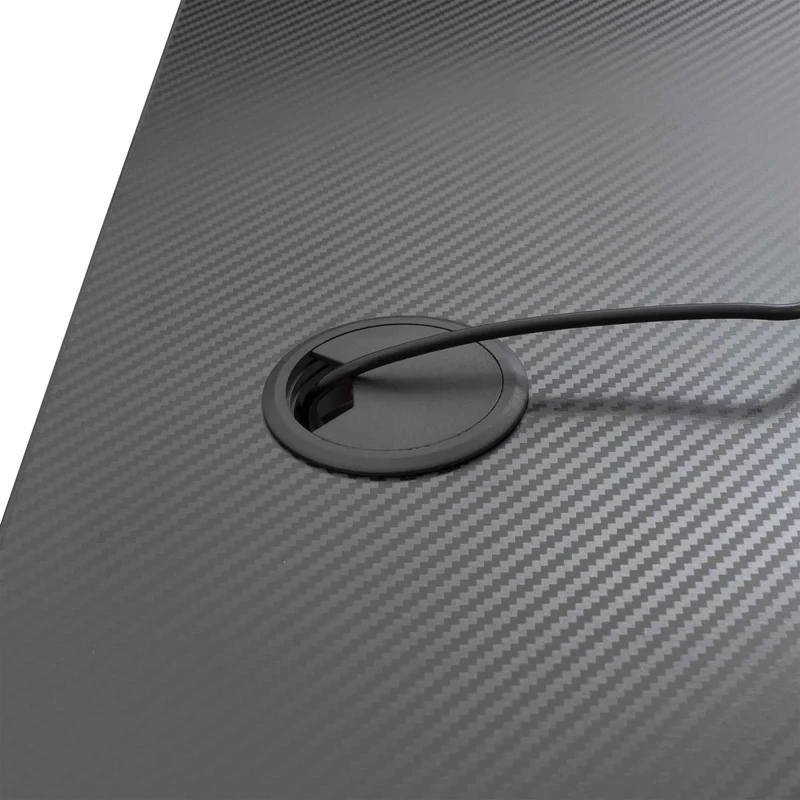 White Shark FIRE SHADOW Spelbord 120x60x75cm Svart/Röd - 7326764