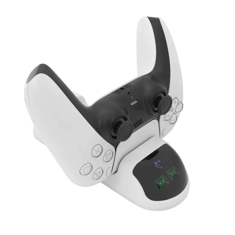 White Shark TAKEDOWIN PS5 Controller Laddningsstation Vit - 7326944